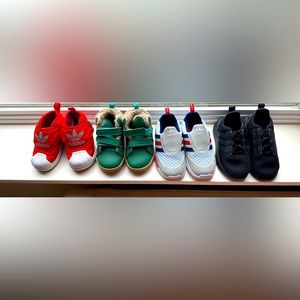 Adidas and 10 little toddler shoes